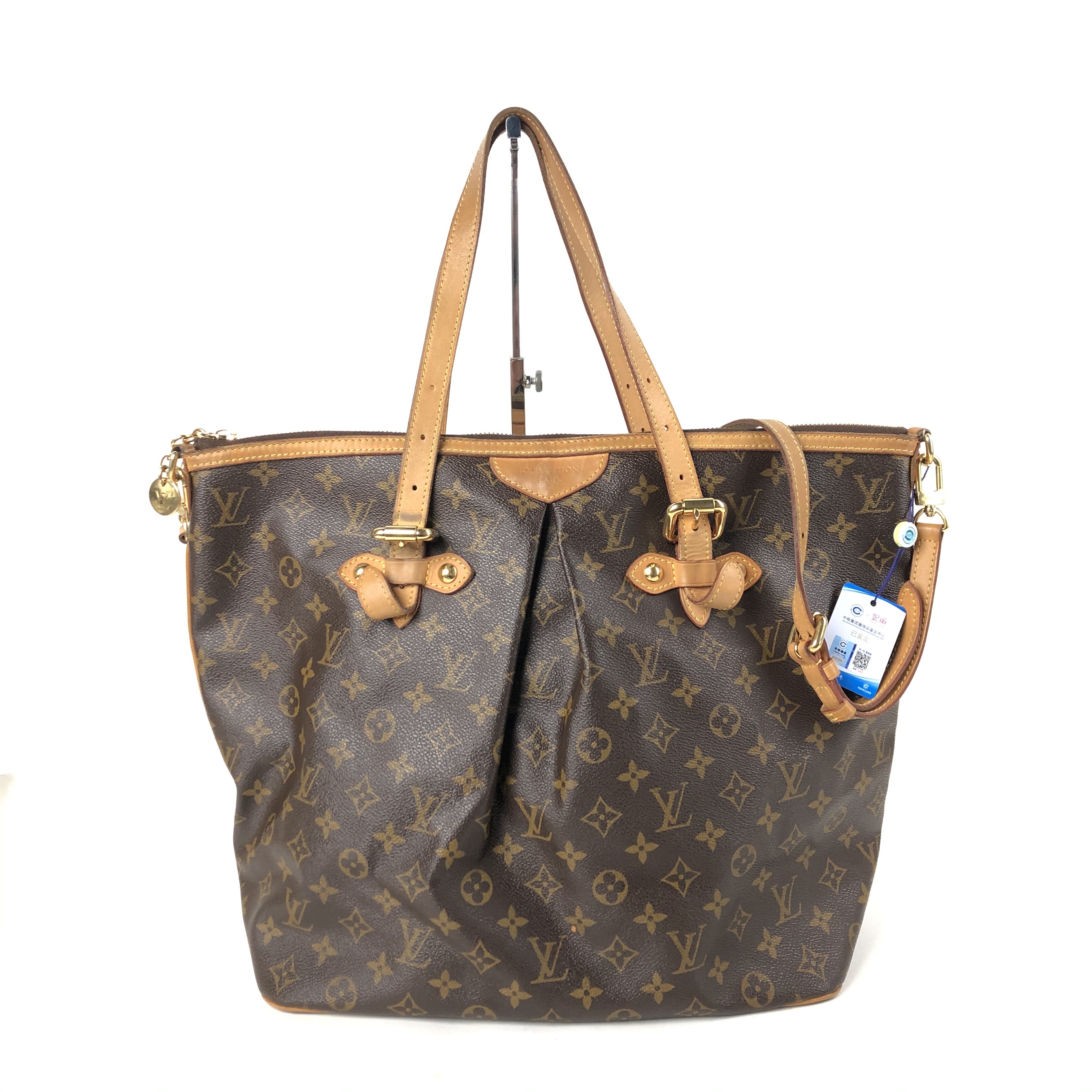 Louis Vuitton/PALERMO/Coated Canvas/Monogram