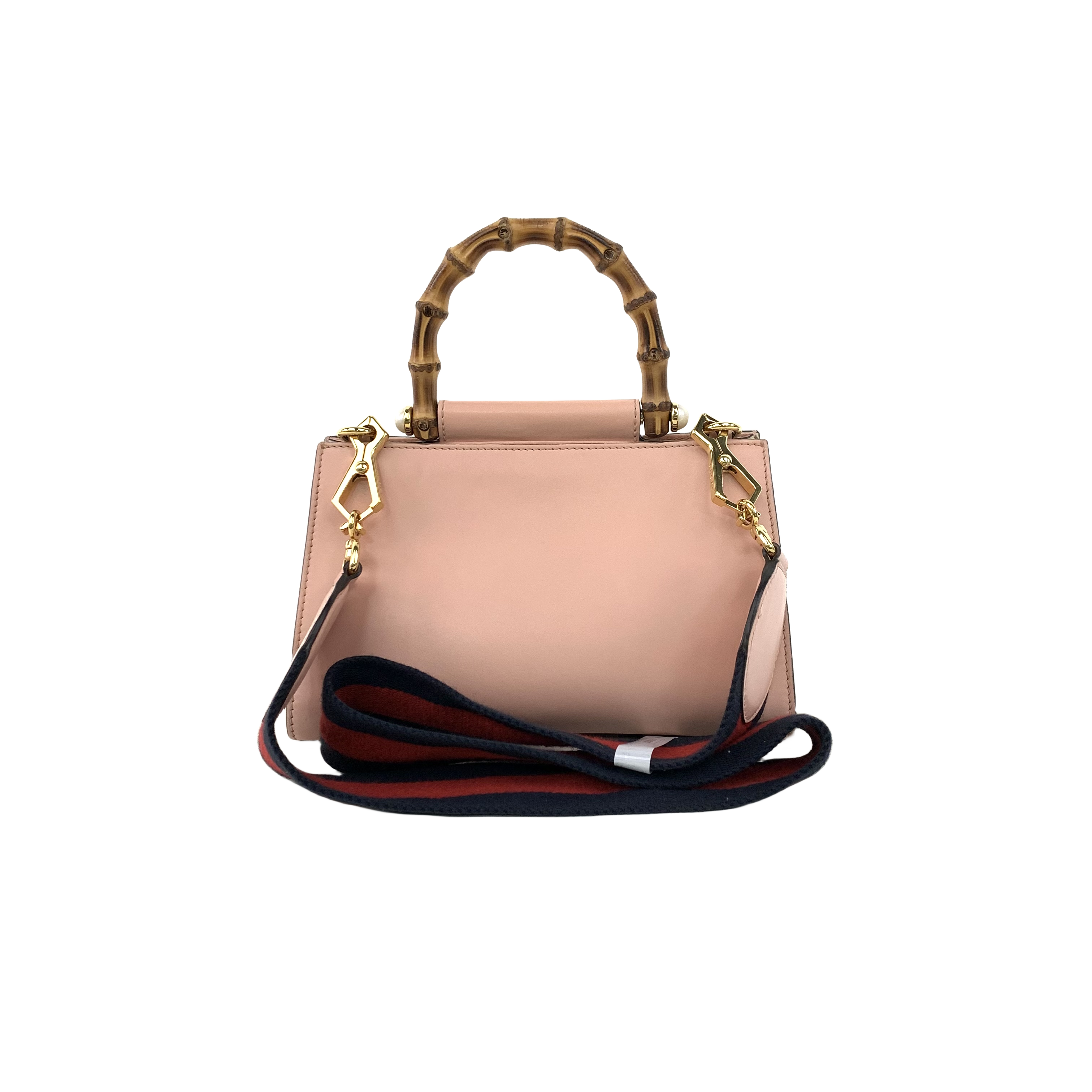 Gucci Nymphaea Shoulder Bag Cowhide Pink - Picture 2 of 13