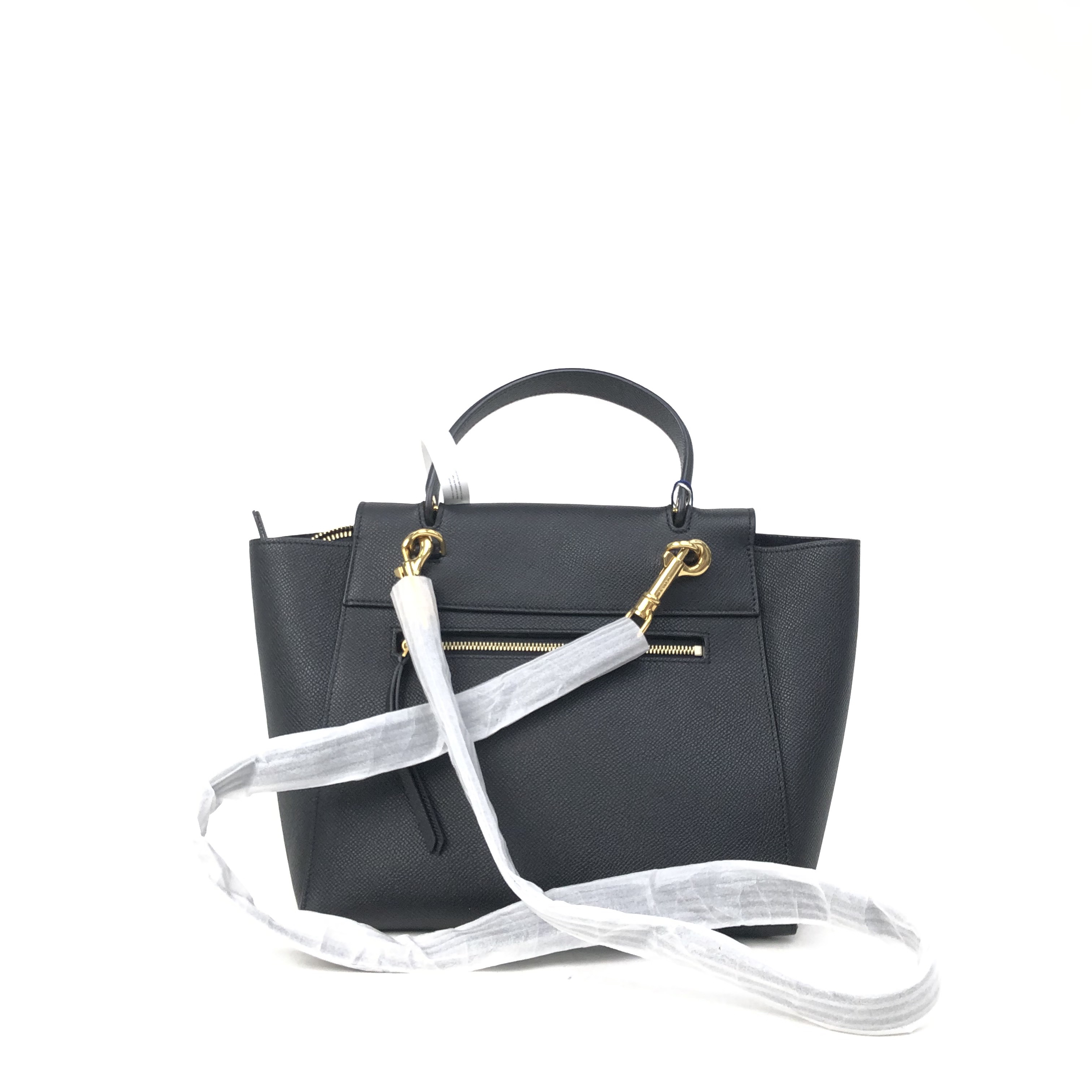 Celine BELT Shoulder Bag Cowhide Black - Picture 2 of 9