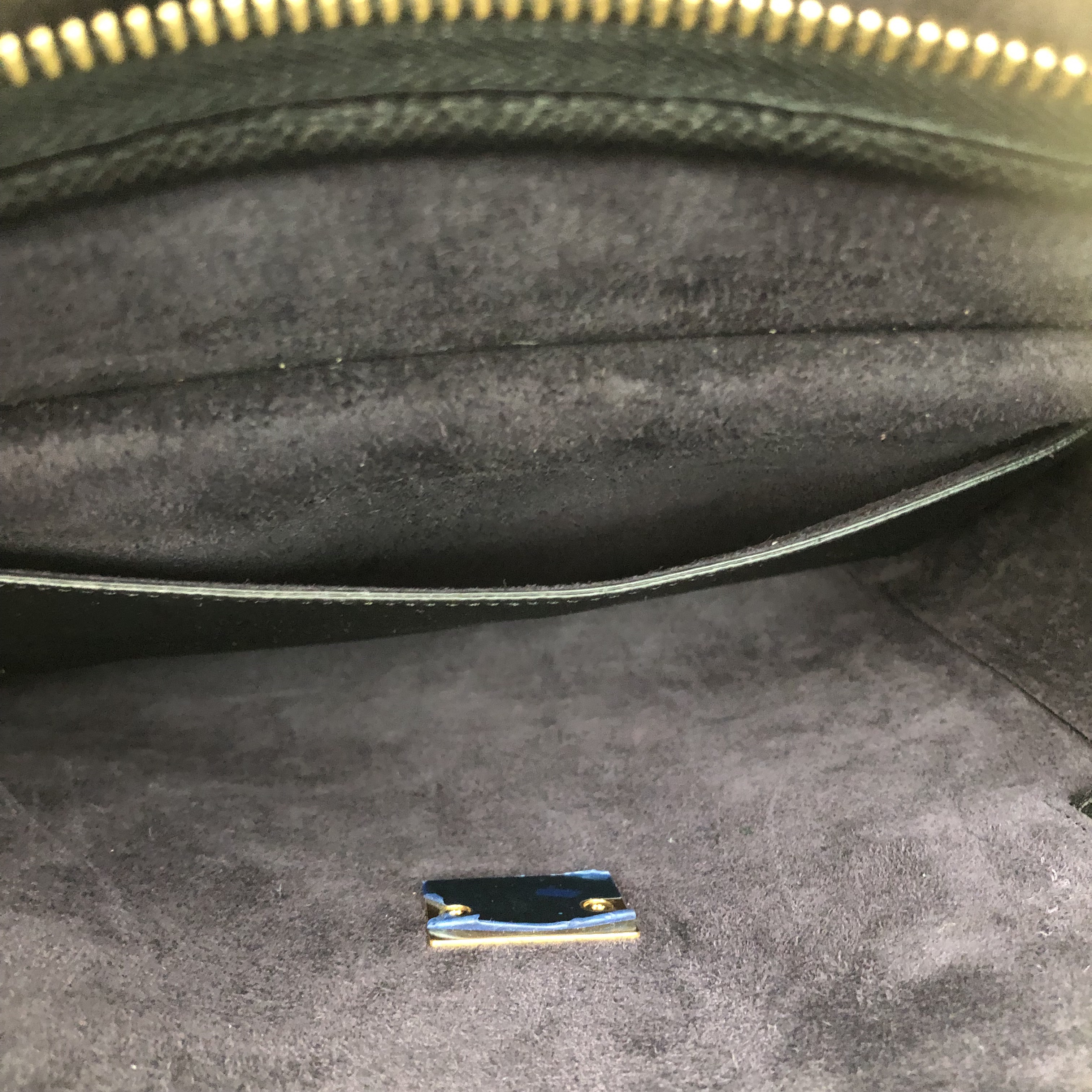 Celine BELT Shoulder Bag Cowhide Black - Picture 5 of 9