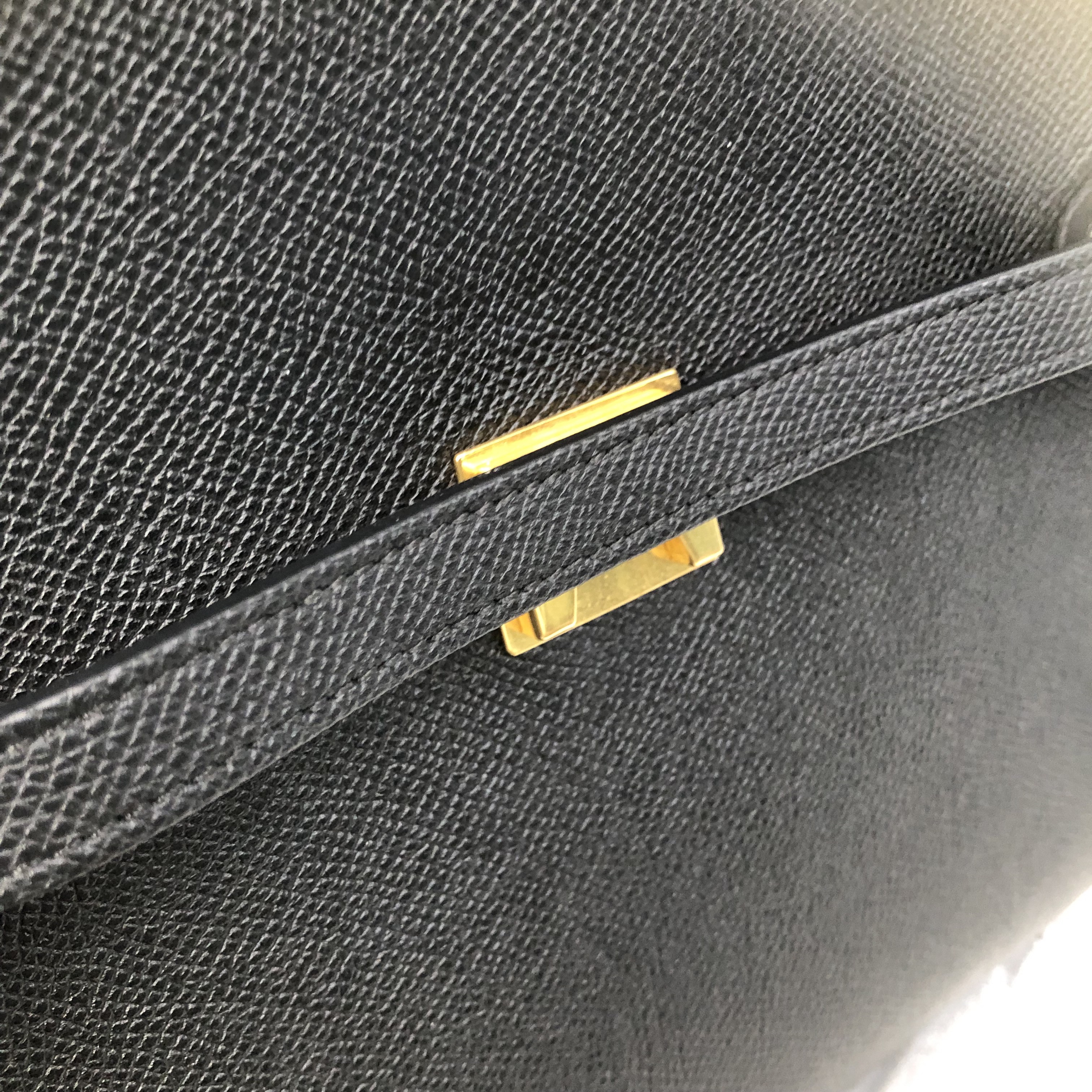 Celine BELT Shoulder Bag Cowhide Black - Picture 8 of 9
