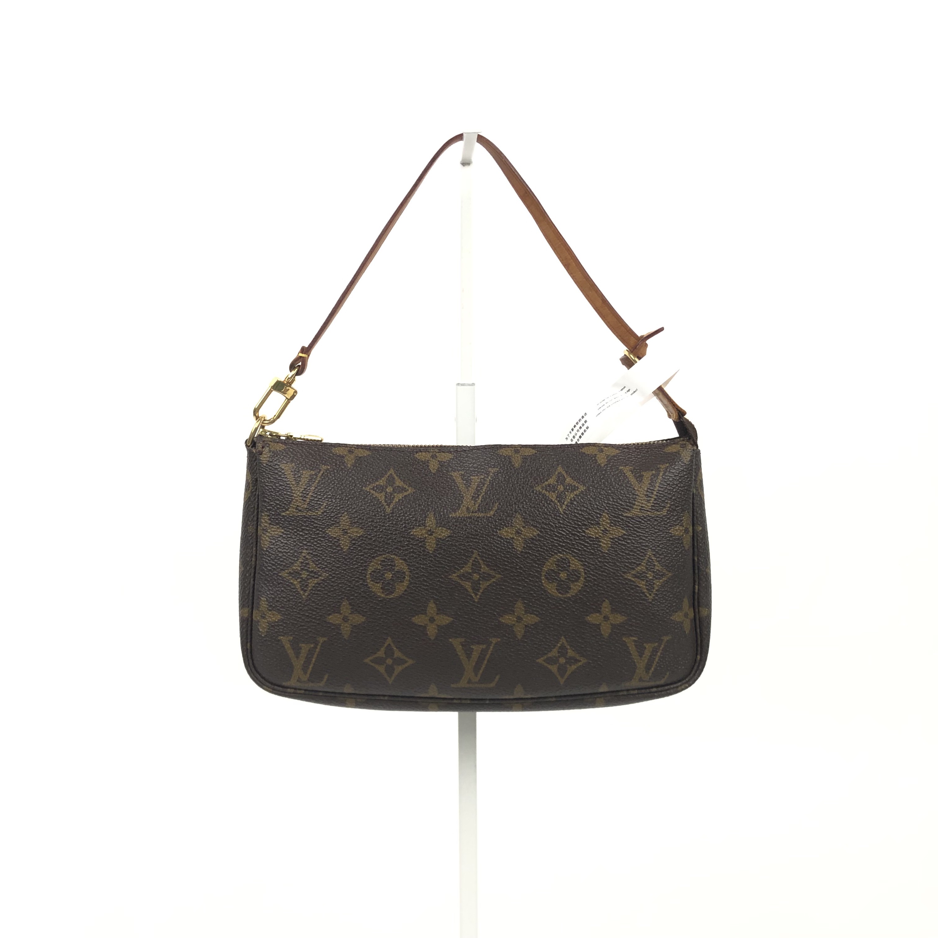 Louis Vuitton VINTAGE Mahjong Handbag Coated Canvas Monogram