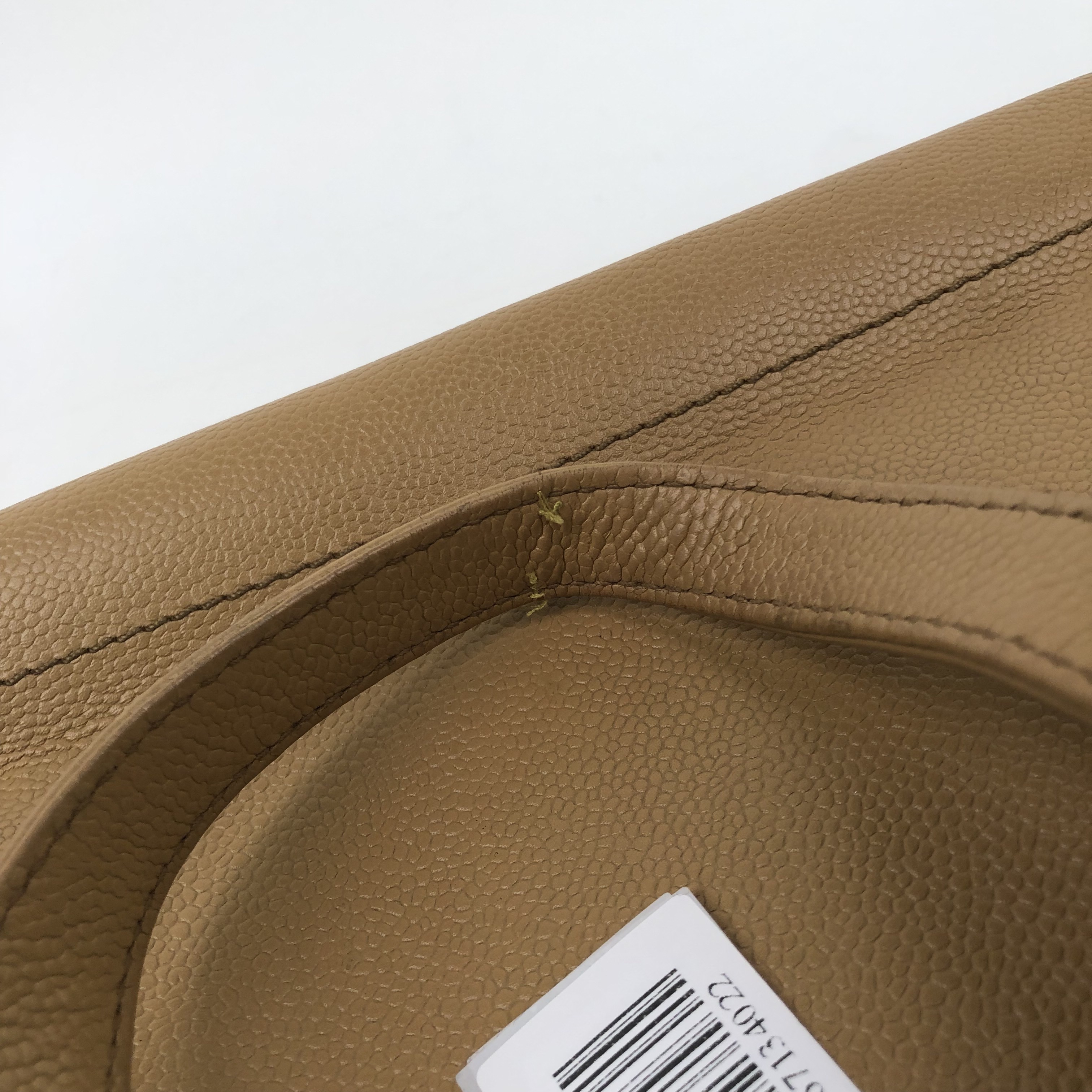 CHANEL Caviar CC Shoulder Bag Beige - Bild 10 von 15