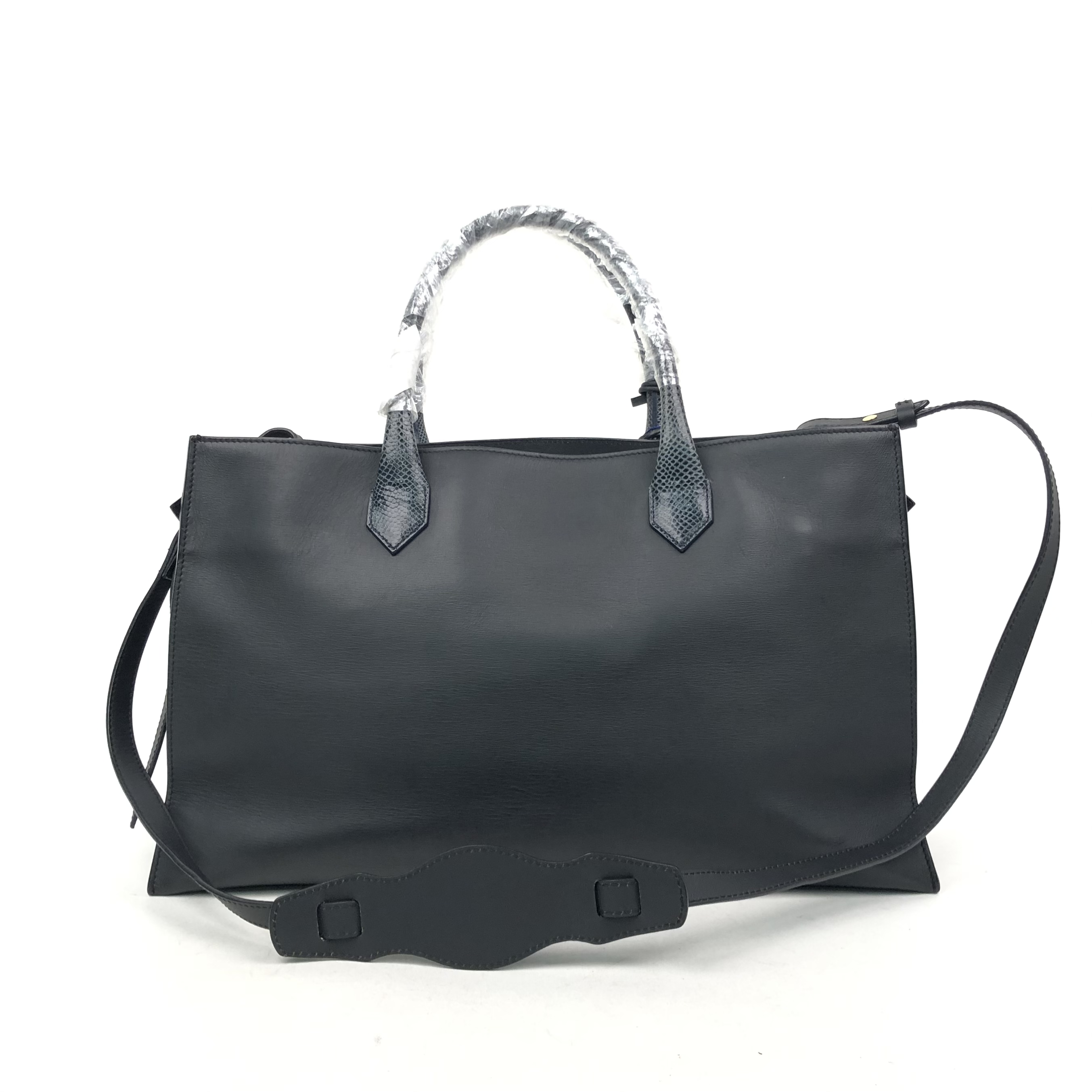Balenciaga Shopping bag Tote Bag Cowhide Leatherer Black - Picture 2 of 14