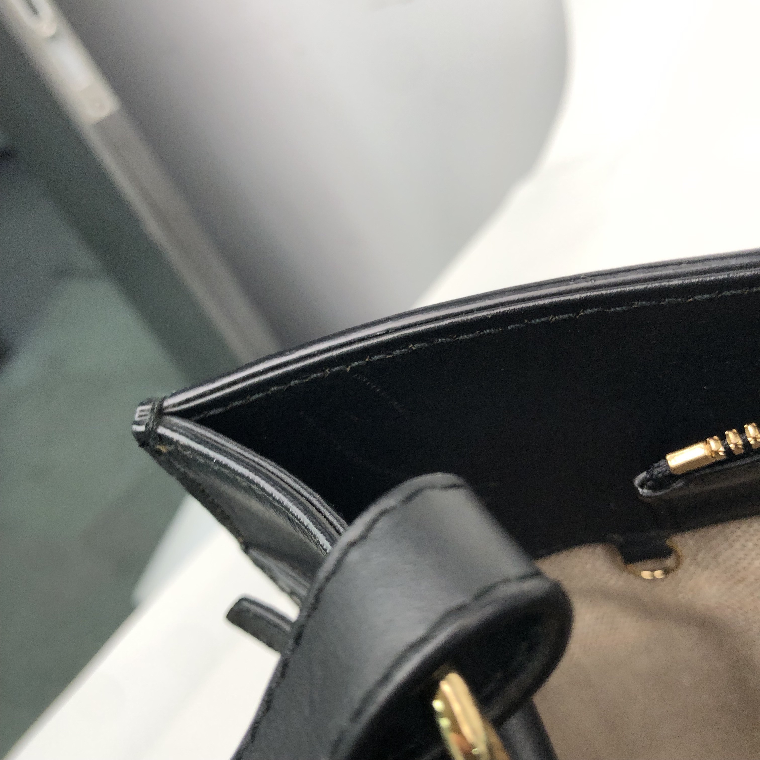 Balenciaga Shopping bag Tote Bag Cowhide Leatherer Black - Picture 13 of 14