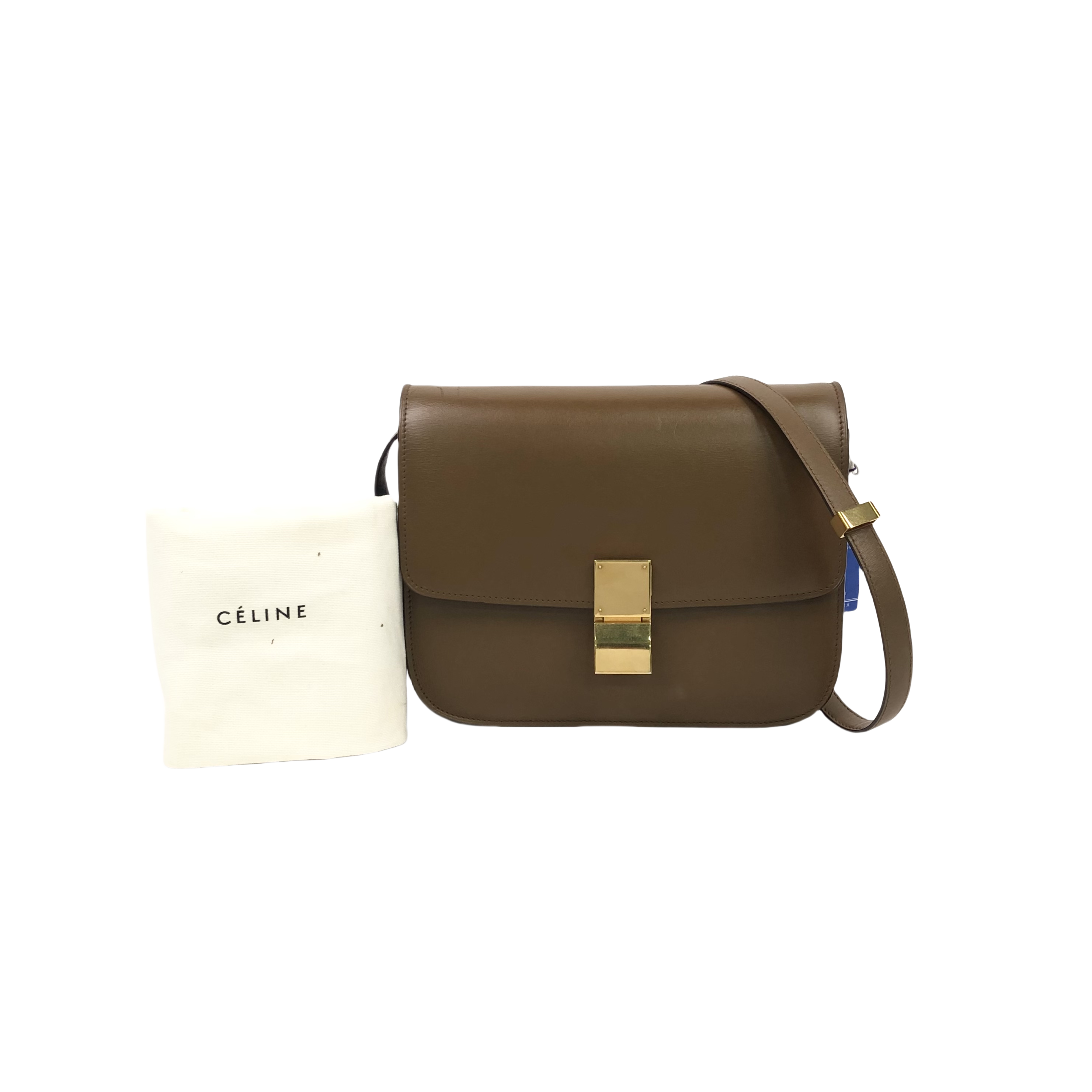 Celine///Cowhide/Brown