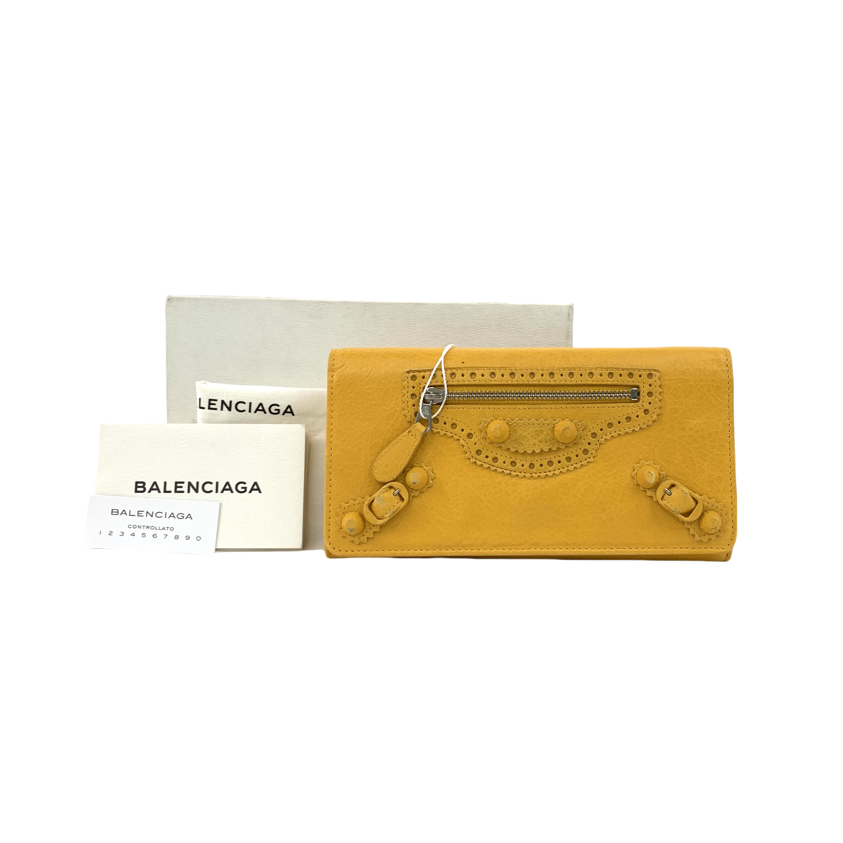 Balenciaga///Cowhide/Yellow