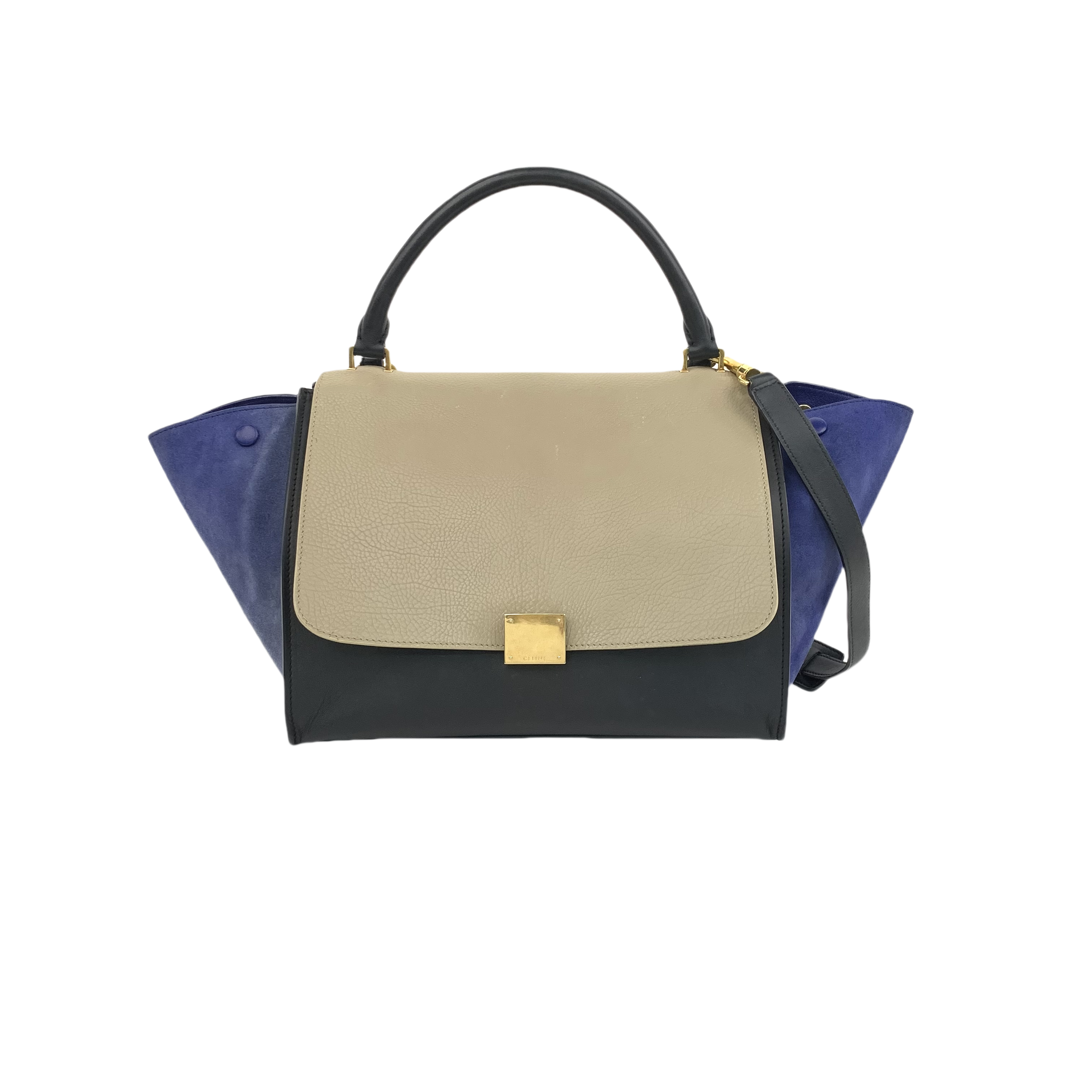 Celine///Cowhide/Suede/Multicolor