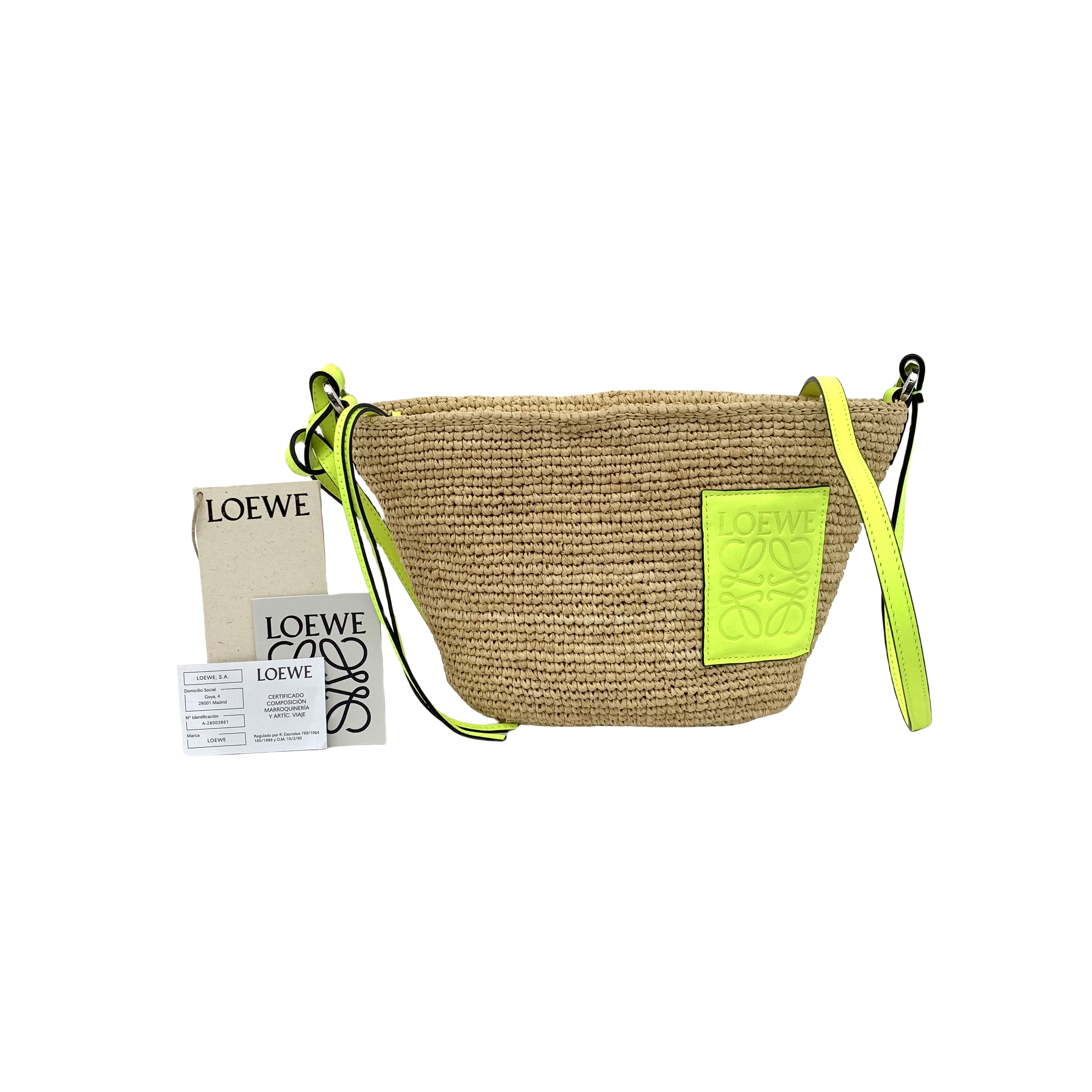 LOEWE / Shoulder Bag Weave Beige Color