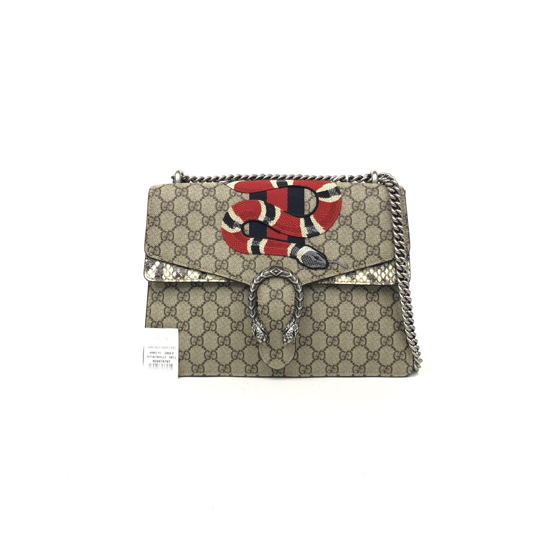 Gucci  Shoulder Bag Snake Skin Monogram