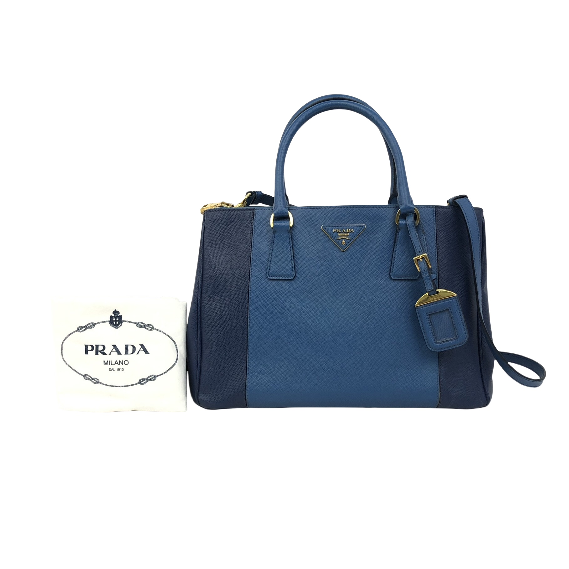 Prada///Cowhide/Blue
